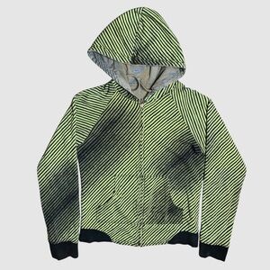 Volcom Skater Grunge Reversible Zip Up Hoodie Goth Y2K Cyber Retro Emo